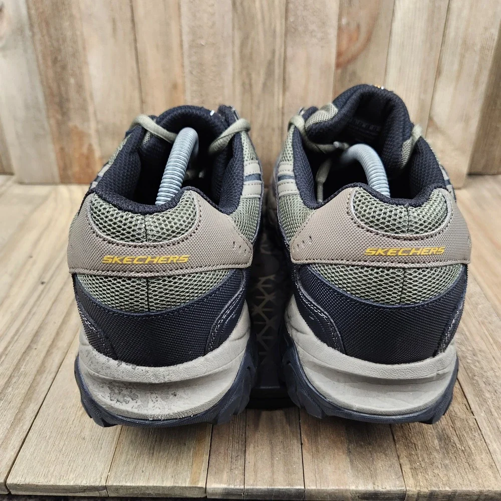 Skechers Afterburn Memory Foam Mens 12 Outdoor Hiking Athletic Shoes 50125